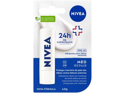 Protetor Labial Hidratante Nivea Med Repair FPS15 4,8g