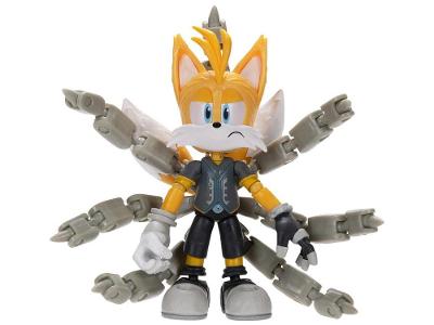 Boneco Sonic Prime Tails Nine New Yoke City 13cm