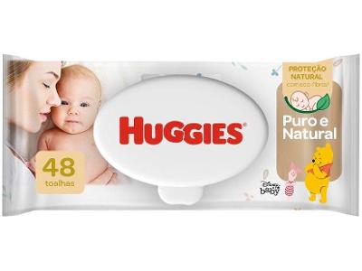 Toalha Umedecida Huggies Puro e Natural