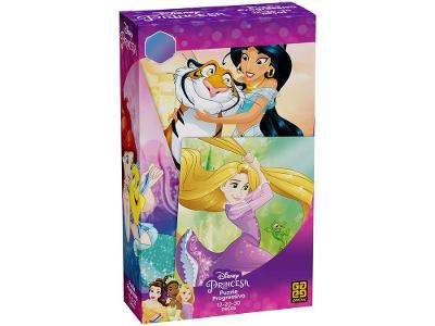 Kit Quebra-cabeça Progressivo Princesas Grow