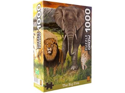 Quebra-cabeça 1000 Peças Puzzle The Big Five