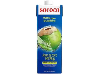 Água de Coco Sococo Integral 1L