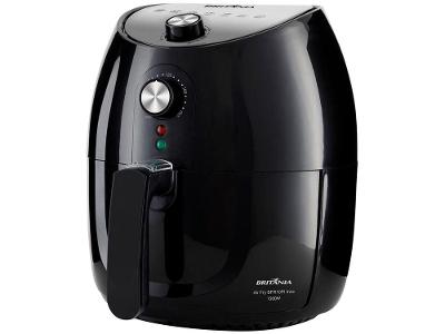 Fritadeira Elétrica sem Óleo/Air Fryer Britânia BFR10PI Preto 4,1L com Timer