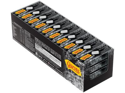 Pastilha Garoto Menta Extra Forte Caixa com 40 Unidades de 17g