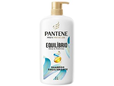 Shampoo Pantene Pro-V Miracles Equilíbrio Raiz e Pontas 1L