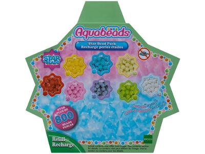 Aquabeads Refil Star Bead Pack 800 Peças 