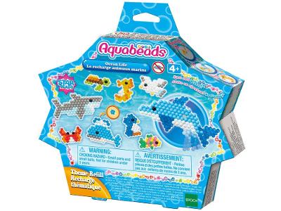 Aquabeads Refil Ocean Life 600 Peças 
