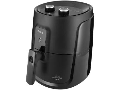 Fritadeira Elétrica sem Óleo/Air Fryer Philco Gourmet Black PFR15P Preto 4L