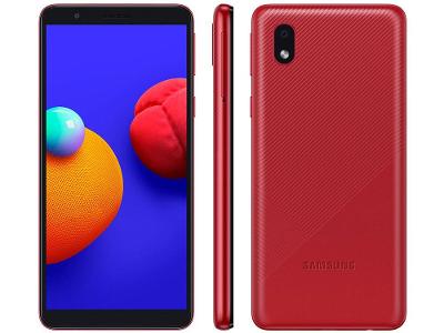 Smartphone Samsung Galaxy A01 Core 32GB Vermelho