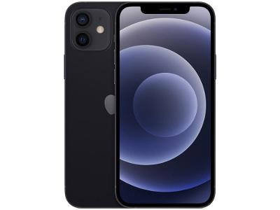 iPhone 12 Apple 256GB Preto Tela 6,1” 12MP iOS