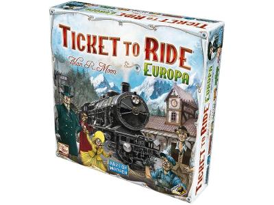 Jogo Ticket To Ride: Europa Tabuleiro Galápagos