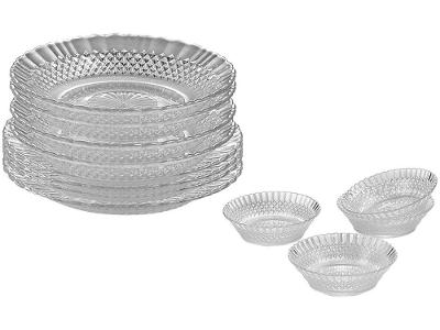 Aparelho de Jantar 12 Peças Wheaton Vidro