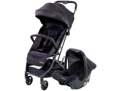 Carrinho de Bebê com Bebê Conforto Cosco Kids