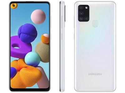 Smartphone Samsung Galaxy A21s 64GB Branco 4G