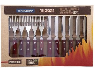Conjunto de Talheres Tramontina 12 Peças Polywood 21199703
