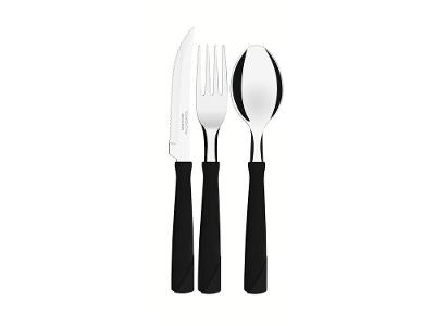 Faqueiro Tramontina Inox 3 Peças New Kolor