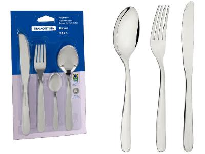 Faqueiro Tramontina Inox 24 Peças Havai 66905090