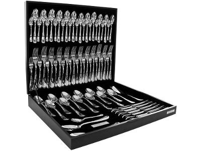 Faqueiro Tramontina Inox 76 Peças Zurique 66986304 com Estojo