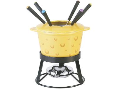 Conjunto Raclette e Aparelho de Fondue Cerâmica