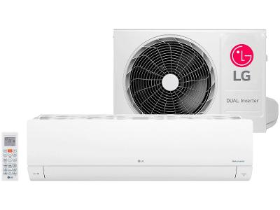 Ar-condicionado Split Hi-Wall LG Dual Inverter Voice +AI 12.000 BTUs Quente e Frio S3-W12JA31A