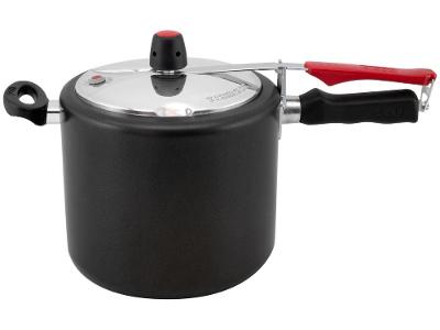 Panela de Pressão Clock Antiaderente Preta 7L