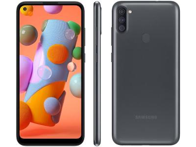 Smartphone Samsung Galaxy A11 64GB Preto 4G