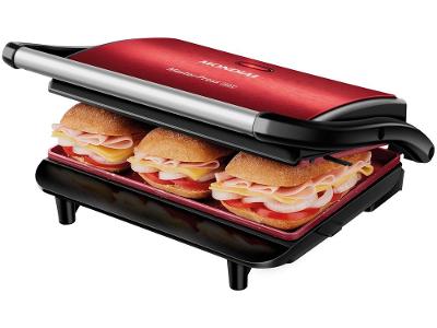 Grill Mondial PG-01-RC Master Press 2 em 1 1000W