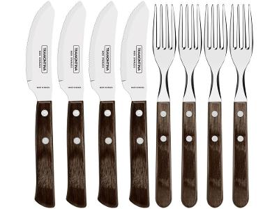 Jogo de Talheres Tramontina Inox Churrasco 8 Peças