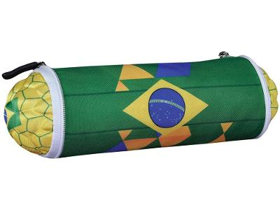 Estojo Escolar Bola Brasil Maccabi Art