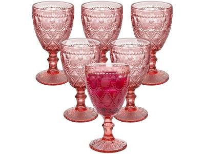 Jogo de Taças para Vinho de Vidro 340ml