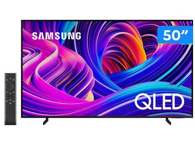 Smart TV 50” 4K QLED Samsung QN50Q60BAGXZD