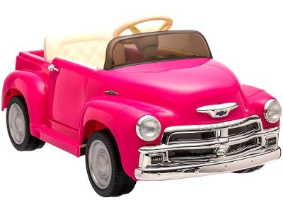 Carro Elétrico Infantil Rosa Bandeirante Chevy 