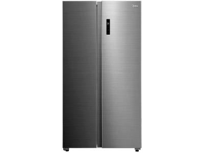 Geladeira/Refrigerador Midea Smart Frost Free Side by Side Inox 511L MDRS710FGD46