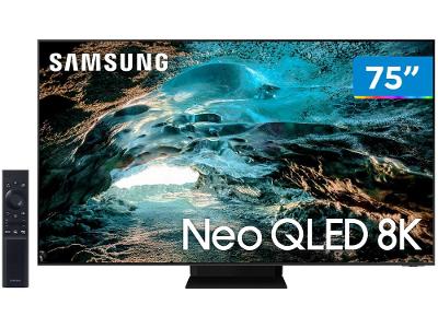 Smart TV 75” 8K NEO QLED Mini Led Samsung 75QN800A