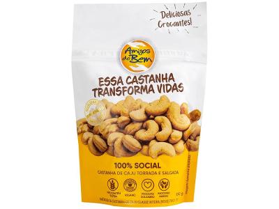 Castanha de Caju Torrada Salgada sem Casca