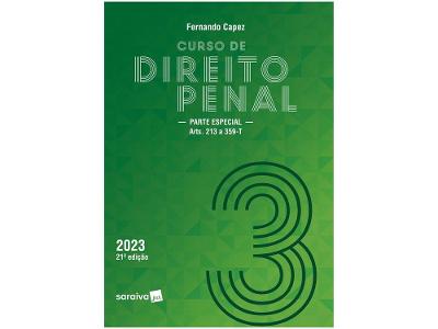 Livro Curso de Direito Penal Parte Especial Vol 3 Fernando Capez