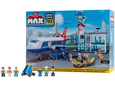 Blocos de Montar Max Airport Adventure Candide