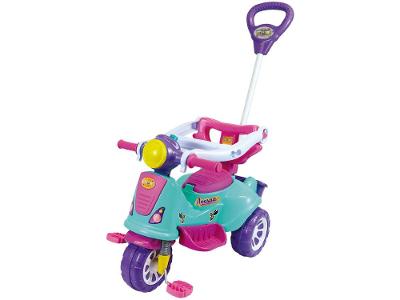 Triciclo Infantil com Empurrador Avespa Maral