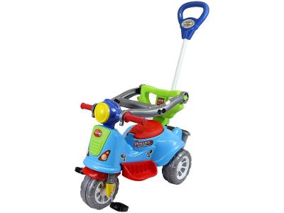 Triciclo Infantil com Empurrador Avespa Maral