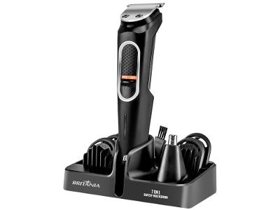 Aparador de Pelos Britânia MultiGroom BAP21P 7 em 1 com Acessórios