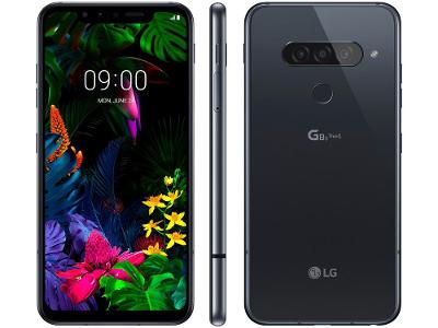 Smartphone LG G8S 128GB Preto 4G Octa-Core - 6GB RAM Tela 6,21” Câm. Tripla + Selfie 8MP