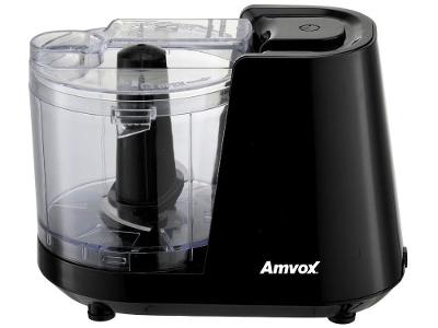 Mini Processador de Alimentos Amvox 100W Preto