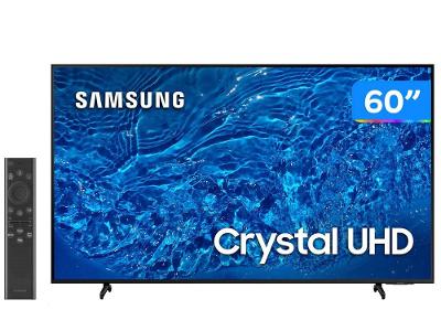 Smart TV 60” 4K Crystal UHD Samsung UN60BU8000