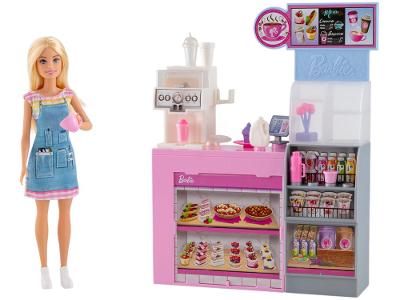 Playset Barbie Profissões Cafeteria Mattel 