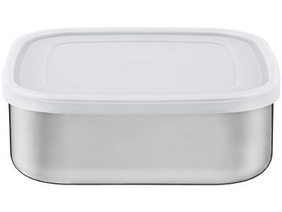Pote Inox Tramontina com Tampa Quadrado 2,1L Freezinox