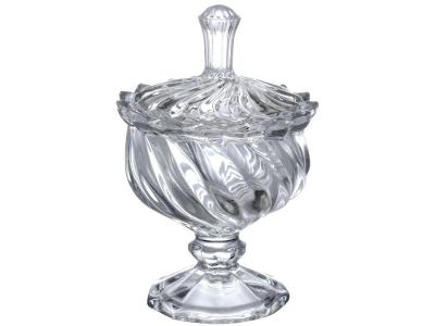 Potiche de Vidro com Tampa 15cm Hauskraft 