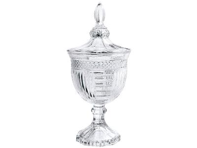 Potiche de Vidro com Tampa 24,5cm Hauskraft 