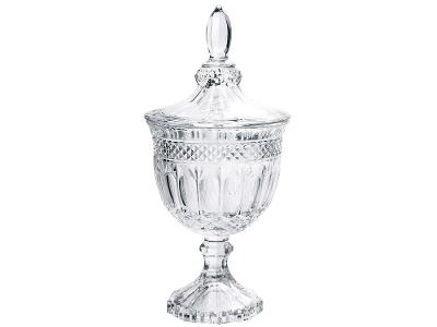 Potiche de Vidro com Tampa 24,5cm Hauskraft 