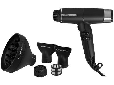 Secador de Cabelo GA.MA Italy Profissional Preto 1500W 3 Velocidades iQ Lite