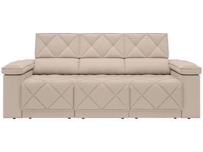 Sofá 4 Lugares Retrátil Reclinável Suede Dante Next Sofás